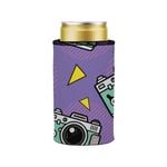 Stubbyz Cameras Shoot People Stubby Cooler Slim