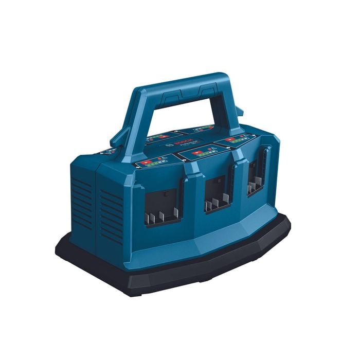 Bosch Blue Multi Bay Fast Charger With 6 Battery Interfaces
