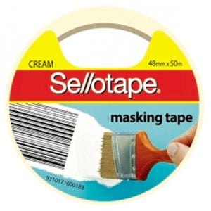 Sello Cream Masking Tape (48mmx50m)