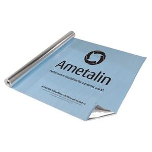 Ametalin 1350mm x 30m SilverWrap xR Micro-perforated HD Extra R-Value Vapour Permeable Reflective Wall Insulation