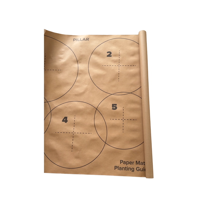 Pillar 0.9 x 5m Bees Garden Guide Paper Weedmat 