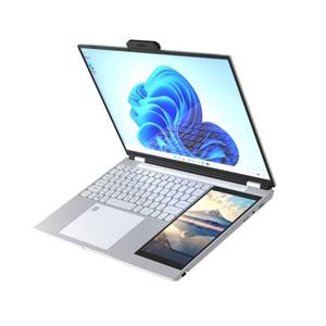 BDI N95 Dual-Screen Laptop: 15.6"+7" Touch, 16GB RAM, 1TB SSD