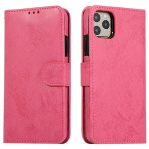 Flip Wallet Cover Leather Magnetic Card Slot Case - For Apple iPhone X / XS (Pink)