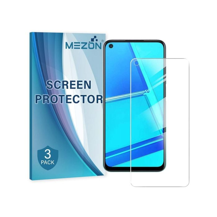 3 Pack MEZON Realme 6 Ultra Clear Film Screen Protectors
