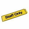 Sandleford Staff Only Self Adhesive Sign
