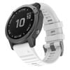TEGAL Silicone Sport Band Strap For Garmin Fenix 5x/5x Plus/6x White