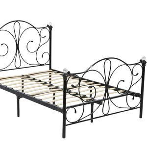 Elizabeth Bed Frame Black - Queen