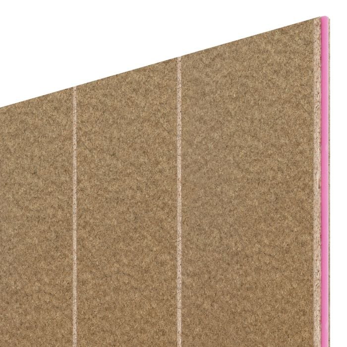 STRUCTApanel 2400 x 1200 x 12mm Pinktongue VJ150 Tongue And Groove Structural Panelling H2 Particleboard