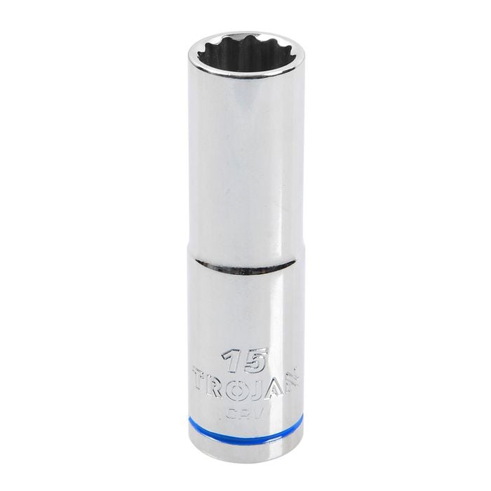 Trojan 15mm 1/2" Drive Deep Loose Socket