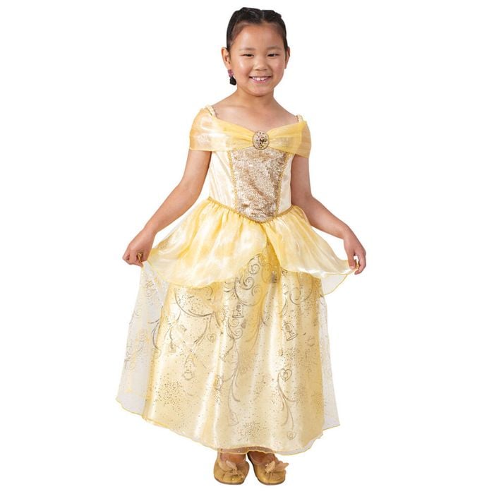 Disney Princesses Belle Ultimate Princess Girls Dress Up Costume Size 3-5 Yrs