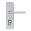 Gainsborough Trilock Lianna Bright Chrome Double Cylinder Entrance Lever Set 