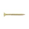 Zenith 10G x 50mm Countersunk Rib Head Chipboard Screws - 50 Pack