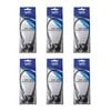 6x 6 Pack of Jarvis Walker 9 Inch/60lb Wire Fishing Leaders-Coastlock Snaps