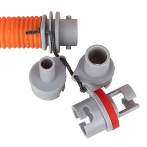 Decathlon - Double Action Kayak Hand Pump 2 X 2.6L - Orange - One Size