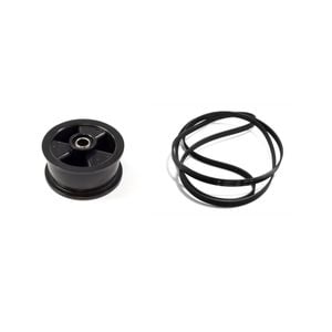 Dryer Pulley Idler + Drive Belt Complete Set 0197300040+140056254018. Suits Electrolux