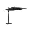 Coolaroo 2 x 3m Charcoal Rectangle Mindil Cantilever Umbrella