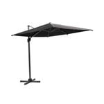 Coolaroo 2 x 3m Charcoal Rectangle Mindil Cantilever Umbrella