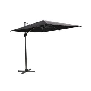 Coolaroo 2 x 3m Charcoal Rectangle Mindil Cantilever Umbrella
