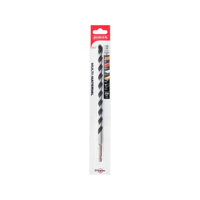 Diablo 12 x 250mm Multi-Material Drill Bit