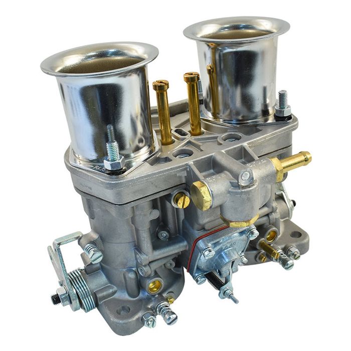 Calflow 40 IDF Weber Style Carburettor with Chrome Ram Tubes