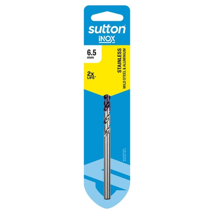 Sutton Tools INOX Stainless Steel Jobber Drill Bit