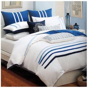 Bloomington Georgia Blue Quilt Cover Set King 245 x 210 cm