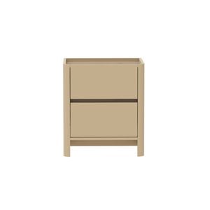 Maestro Furniture Sorphel Nightstand Bedside Table 2-Drawers Warm Sand