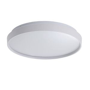 Oriel Lighting Leena Tri-colour Led Ceiling Light White 48cm
