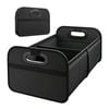 NNEOBA Large Collapsible Trunk Storage Box with Multi Pockets Black