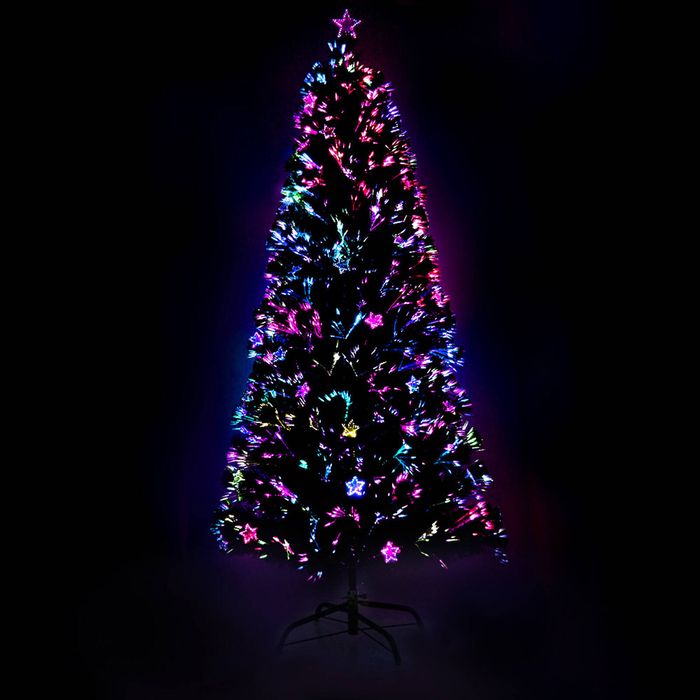 Jingle Jollys Christmas Tree 1.8M LED Lights Multi Colour