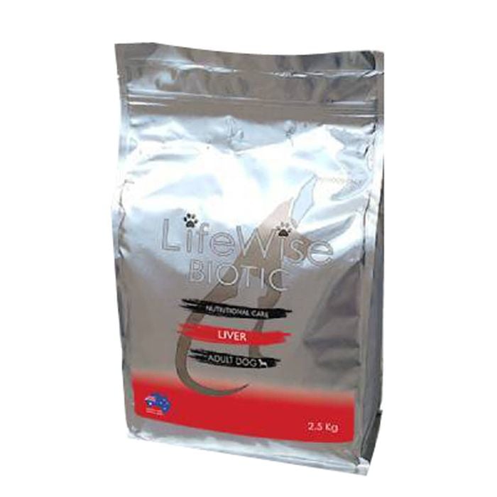 Lifewise Biotic Liver Nutritional Care Dry Dog Food Chicken W/ Barley 13kg