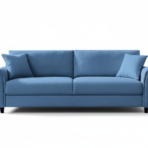DS New Cozza Linen Sofa - Dark Navy