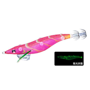 Yo Zuri SushiQ 3.5 Bait Holder Mid Depth Squid Fishing Jig LGLI