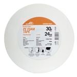 Moroday 24mm x 30m White Double Sided PE Foam Tape