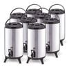 SOGA 8X 16L Portable Insulated Barrel Brew Pot with Dispenser