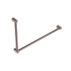 Nero Mecca Care 32mm DDA Grab Rail Set 90 Degree Brushed Bronze