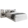 Artiss Bed Frame Single and Bedside Table White