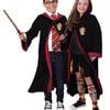 Harry Potter/Gryffindor Robe for Kids Wizard Halloween Costume Cloak with Crest, 9-PLUS