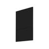Kaboodle 400mm Luminess Metallic Modern 2 Drawer Waste Bin Panels
