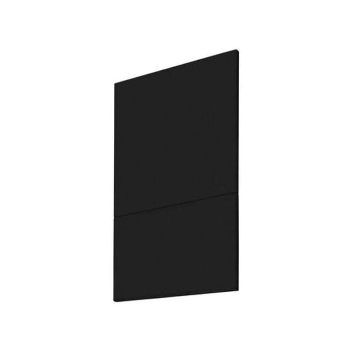 Kaboodle 400mm Luminess Metallic Modern 2 Drawer Waste Bin Panels