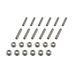 LS Exhaust Header Stud Kit Stainless Steel LS1 LS2 LS3 LS6 LS7 LSX