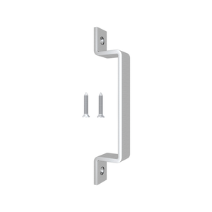 Rolltrak Stainless Steel Barn Door Square Raised Handle