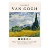 Galrie Van Gogh Wheat Field with Cypresses Art Print - Post-Impressionist Masterpiece, Poster Only, A0 84 x 119cm (33 X 47inch)