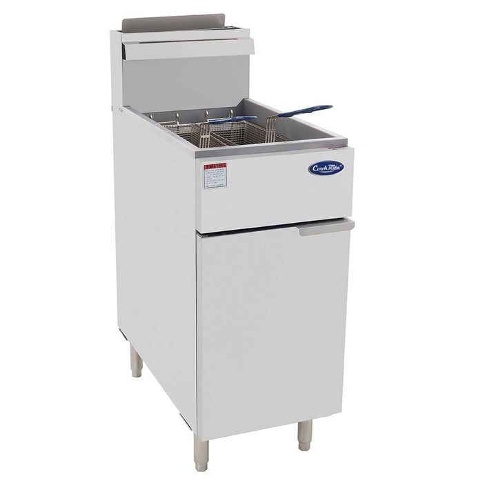 Cookrite LPG Gas Single Pan 4 Tubes Deep Fryer
