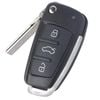 8p0 837 220 D For Audi A3 S3 Tt 2005-2013 Complete Flip Remote Car Key Fob