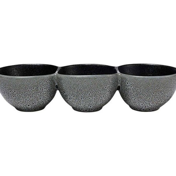 Maxwell & Williams Caviar Umi Divided Serving Bowl Dinnerware 30x6.5cm