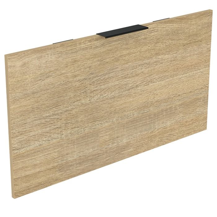 Flexi Storage Home Solutions Oak And Black Elevate 3 Runner Drawer Fascia 