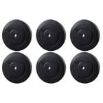 Everfit 60kg Barbell Weight Plates Standard Home Gym Press Fitness Exercise