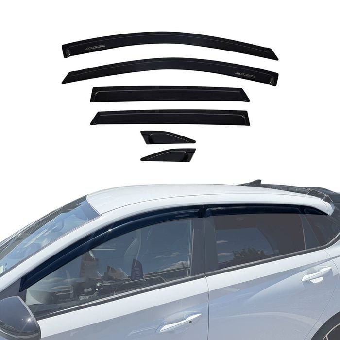 AUSGO Luxury Weather Shields for Hyundai I20 Hatch 2021-Onwards Weathershields Window Visors