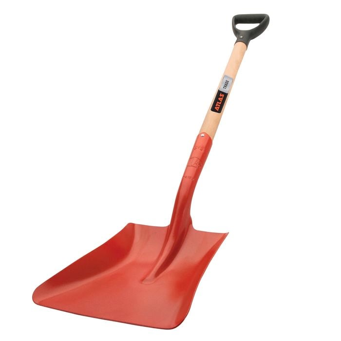 Atlas Trade No.3 Square Mouth D Handle Shovel